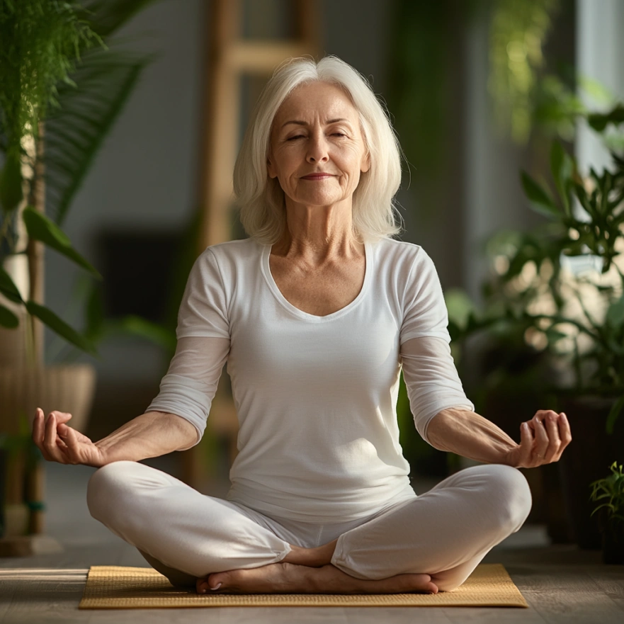 Практика йоги для поважного віку