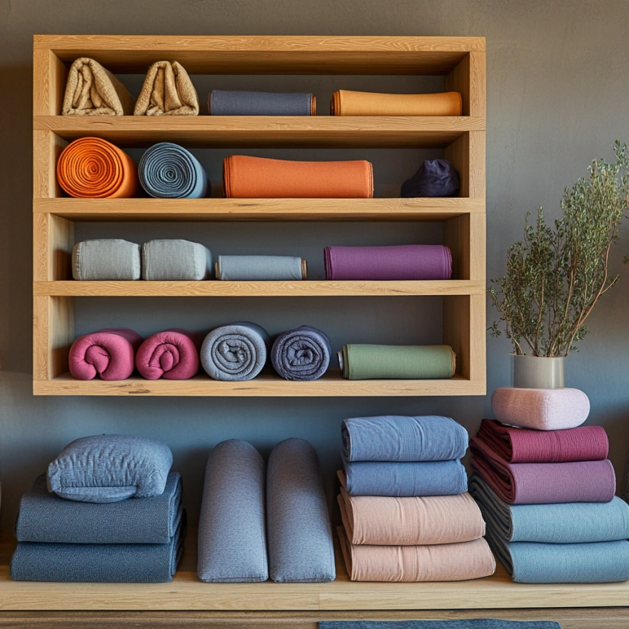 Різноманітні пристосування для практики йоги